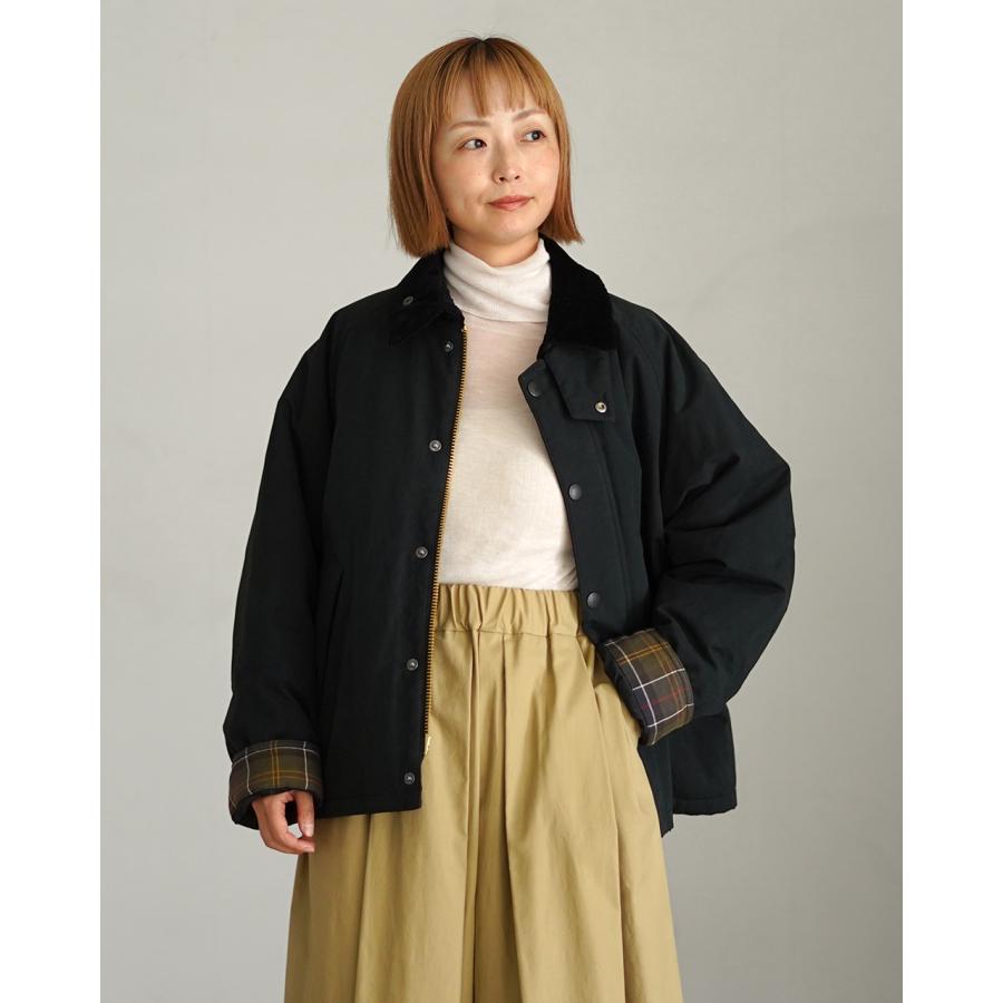 Barbour ブラック ジャケット コーデュロイ襟 Barbour ブラックジャケット コーデュロイ襟