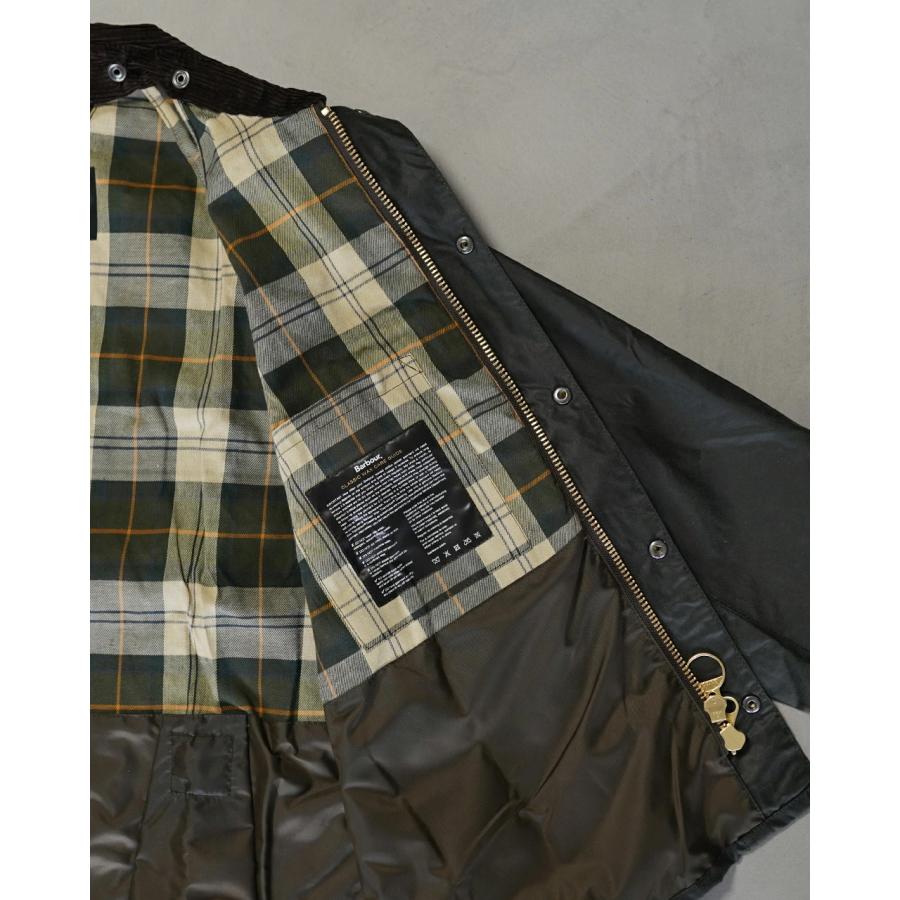 バブアー Barbour ビデイル ワックスジャケット ユニセックス barbour os Bedale Wax jacket オーバーサイズフィット オイルドコットン MWX1679の画像