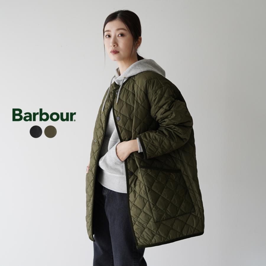 バブアー ノーカラー コート レディース ナイロン キルティング QUILTED NO COLLAR COAT NYLON Barbour SLQ0020｜crouka