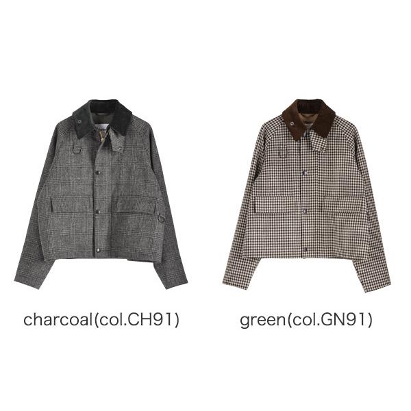 Barbour バブアー スペイ SPEY チェック柄 ツイード ジャケット Barbour バブアー スペイ SPEY チェック柄 ツイード ジャケット