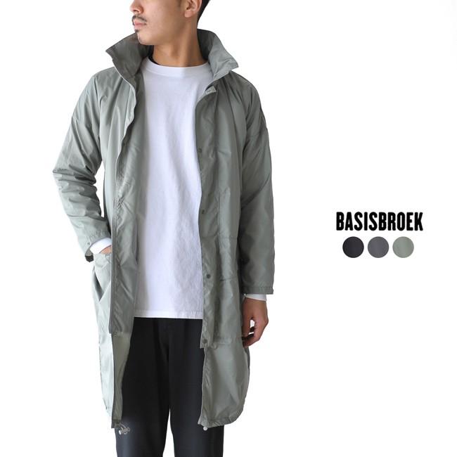 バージスブルック BASISBROEK ARLON BELGIUM ARMY RIPSTOP NYLON COAT アーミー リップストップ ナイロンコート ・Ｂ-213 送料無料｜crouka