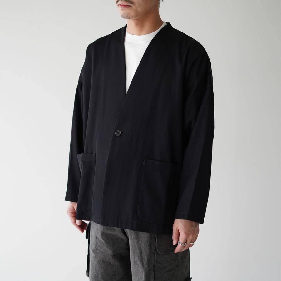 バージスブルック BASISBROEK ルチー LUCHI ノーカラー ジャケット メンズ 2022春夏 BJ-32 アウトレット30%off セール｜crouka｜15