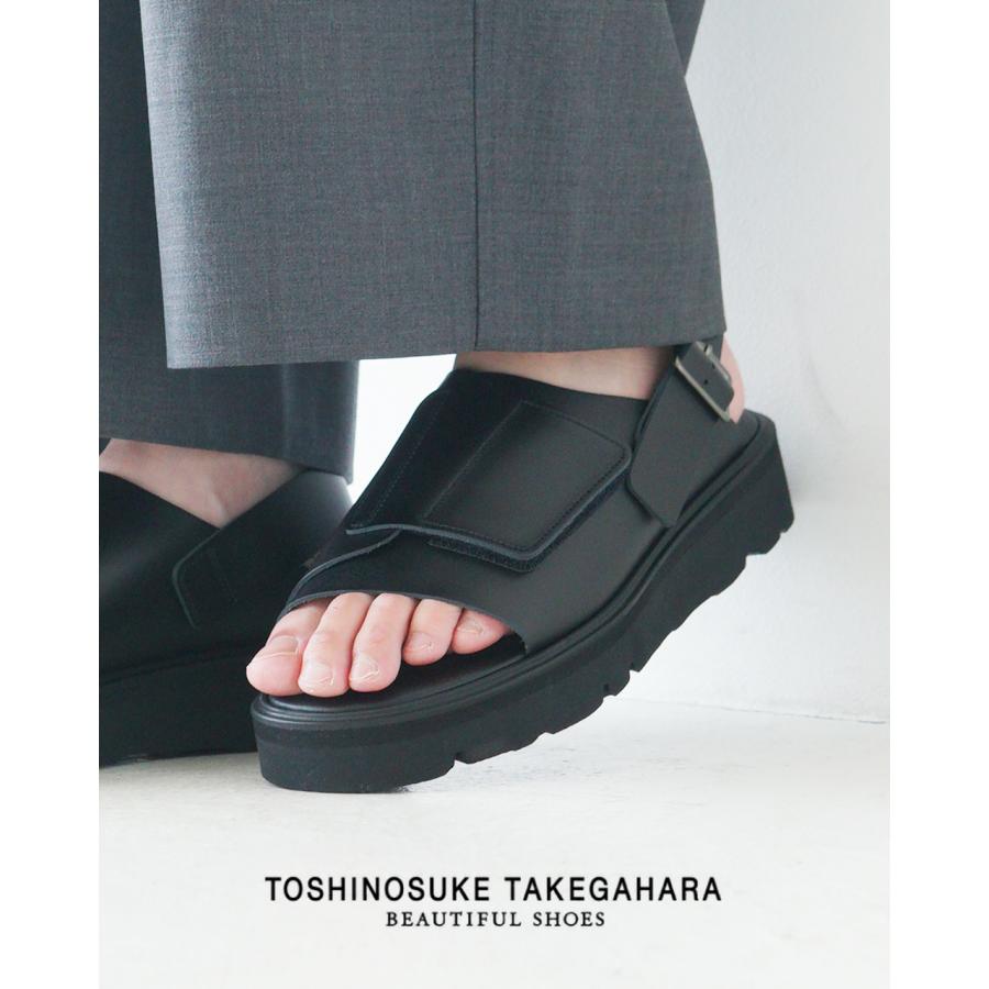 beautifulshoes ビューティフルシューズ サンダル 37 ブラック BEAUTIFUL SHOES（ビューティフルシューズ） サンダル ベルクロ