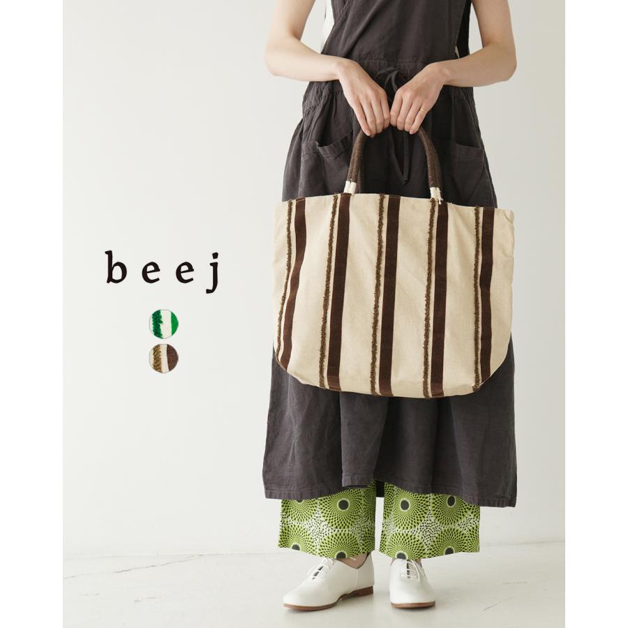 ビージ beej ビッグトート トートバッグ ランダムストライプ ビージ beej ビッグトート トートバッグ ランダムストライプ