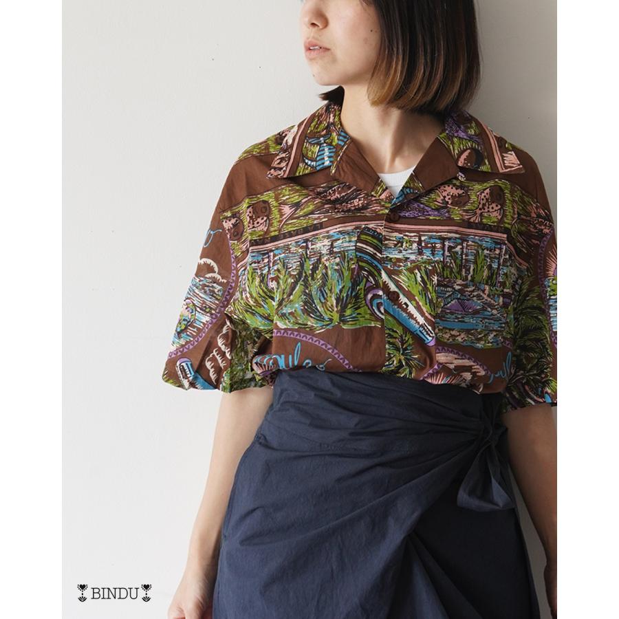 BINDU（ビンドゥー） ハワイアンシャツ レディース メンズ HAWAIIAN