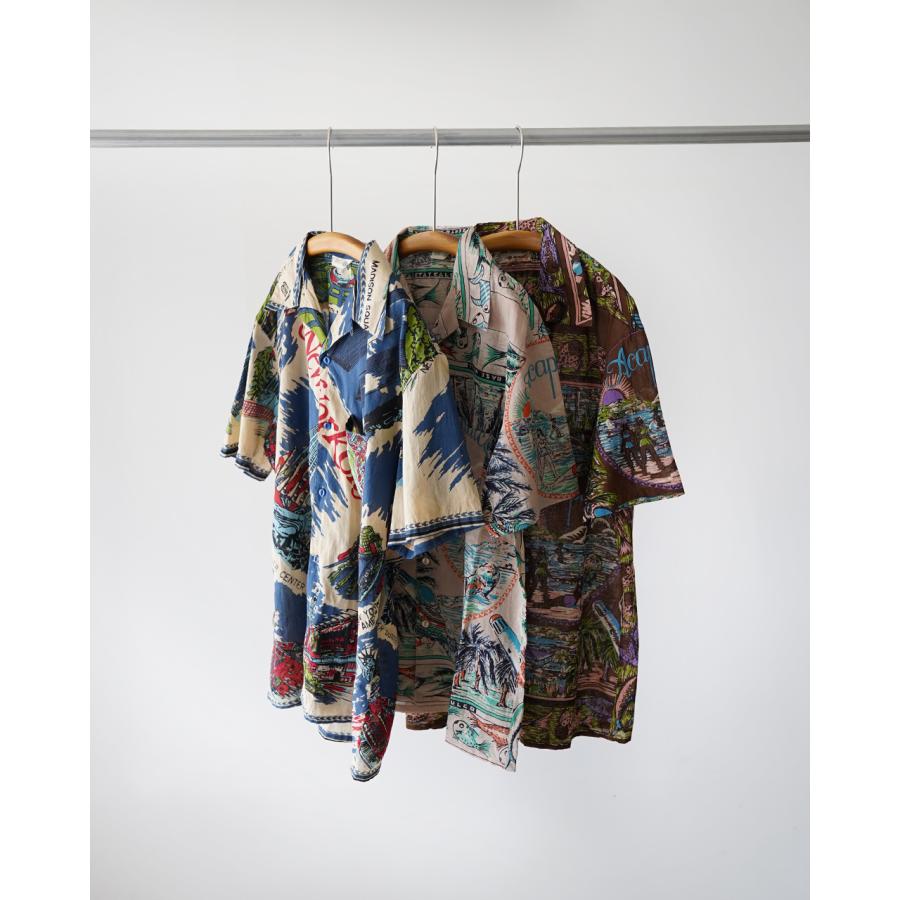 【本日限り／新品】BINDU 総柄アロハシャツ BINDU（ビンドゥー） セール！ビンドゥー ハワイアンシャツ レディース
