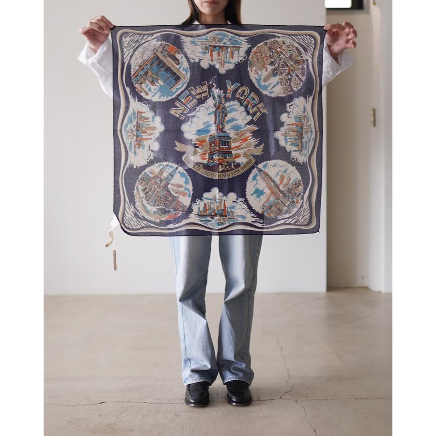 Vintage IndianCotton Scarfヴィンテージインド綿スカーフ BINDU（ビンドゥー） スカーフ ハンカチ ユニセックス SCARF SCARF