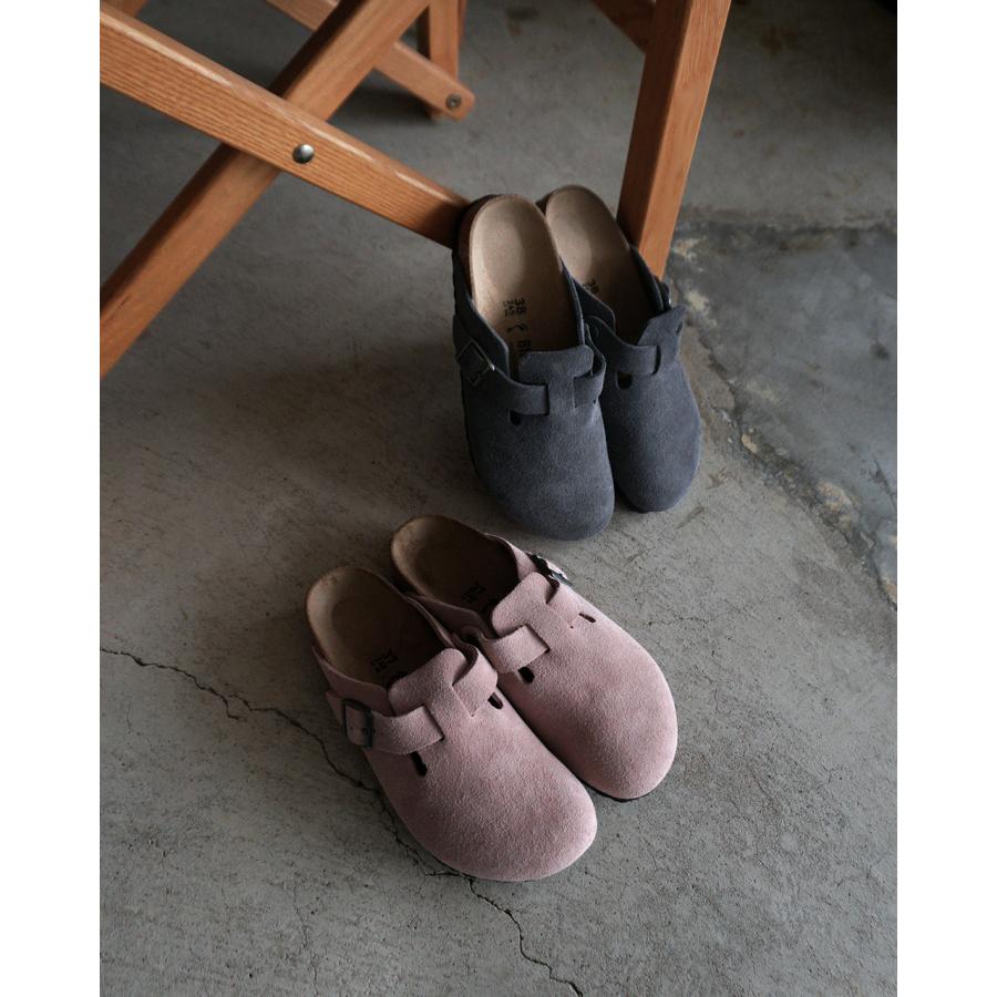 BIRKENSTOCK（ビルケンシュトック） スエードレザー クロッグシューズ