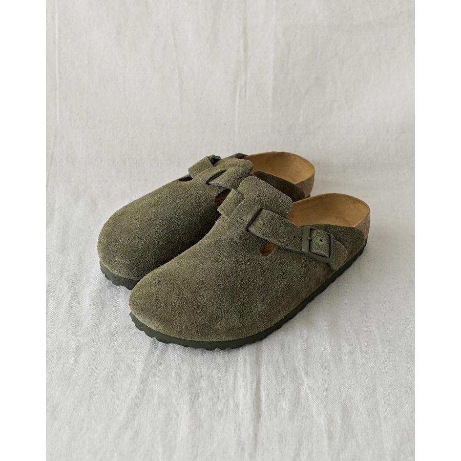 人気カラー　ビルケンシュトック　ボストン　トープ　サンダル　ベージュ　24センチ Boston BS 【レギュラー幅】 トープ UNISEX（サンダル