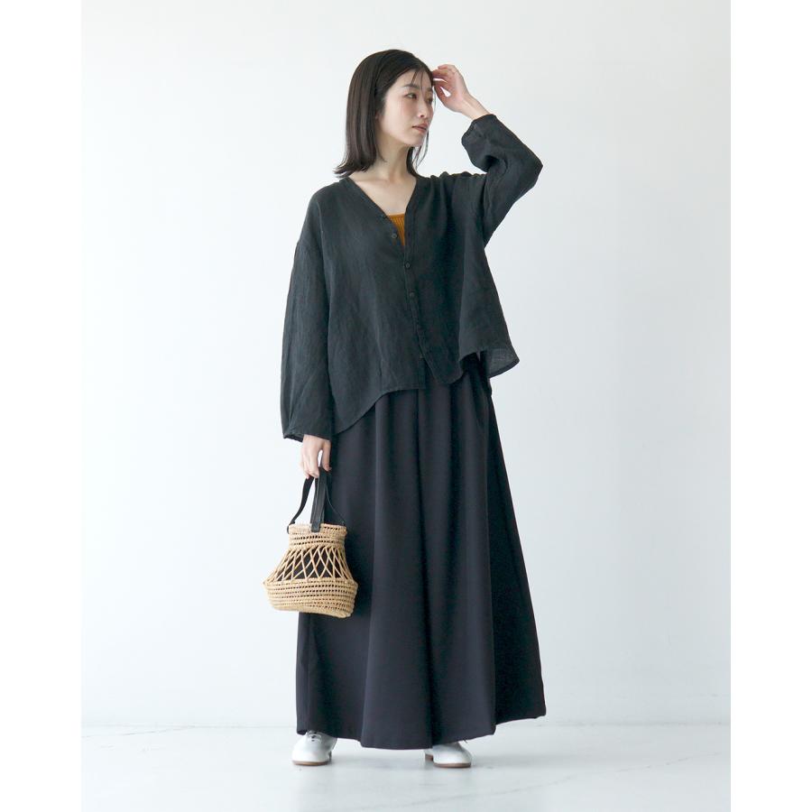 Brocante SALE！ブロカント カルディガンシャツ レディース リネン