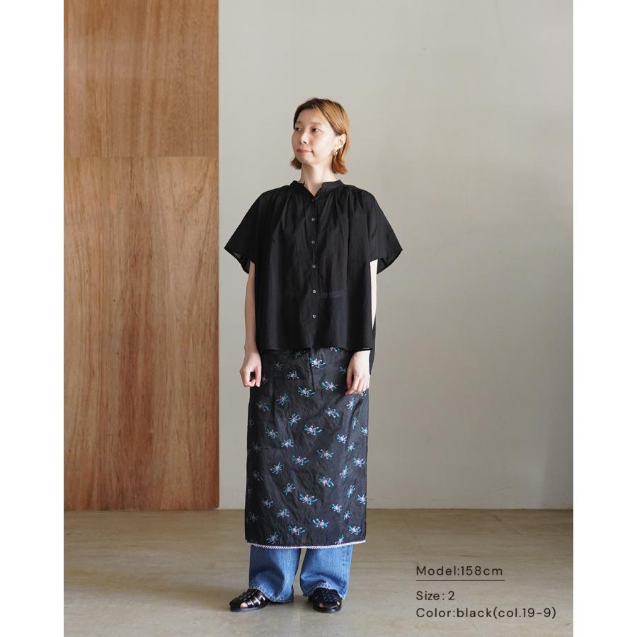 Brocante ブロカント ブラウス フロンセシャツ レディース 36-322X