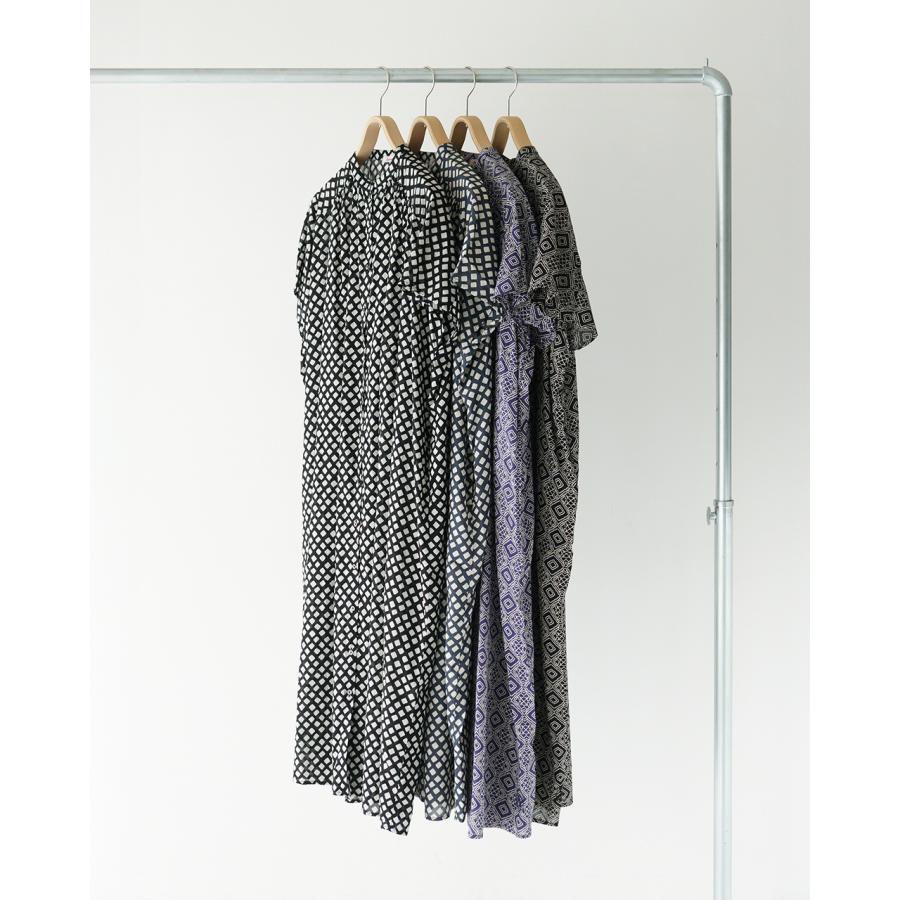 Brocante SALE！ブロカント 半袖ワンピース レディース インドプリント