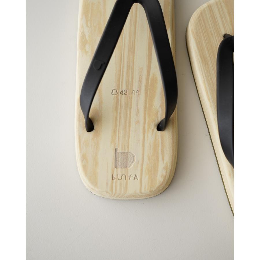 SALE！ブンタ buntA 雪駄風 ビーチサンダル メンズ b-zouri MENS wood
