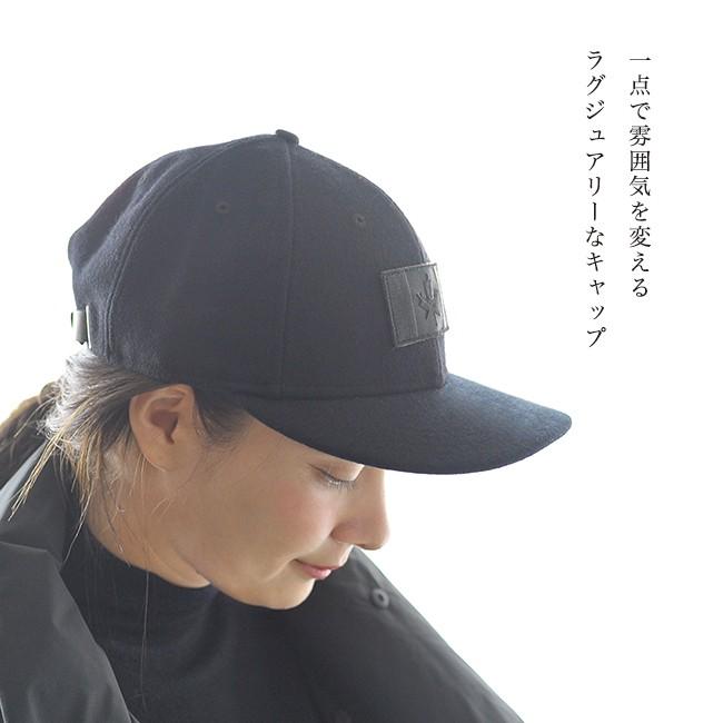 カナダグース CANADA GOOSE MELTON WOOL CAP メルトンウール キャップ