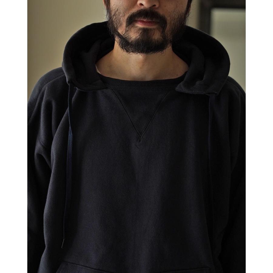 199♡アン ドゥムルメステール ジップアップ パーカー 大襟 ブラック XXS アン ドゥムルメステール 24年春夏入荷第二弾 | HUES 福岡セレクトショップ