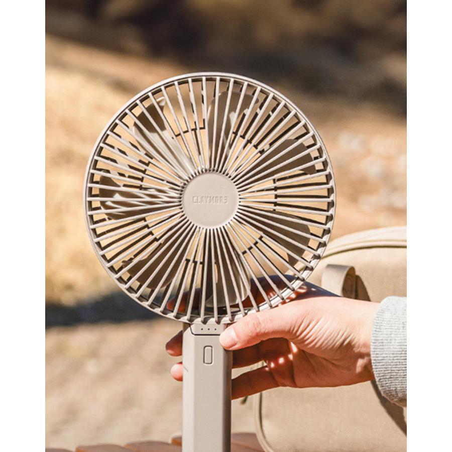 CLAYMORE（クレイモア） ハンディ型ファン FAN Handy A 2025春夏 卓上