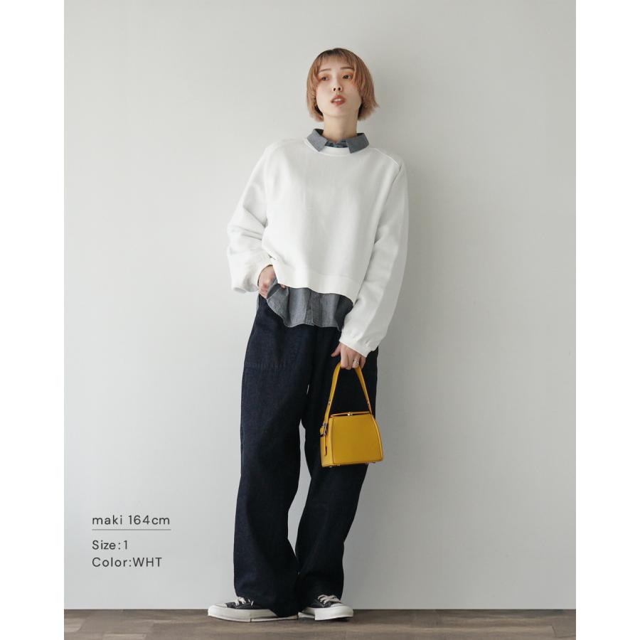 SALE！クロリ CLOLIトレーナー クルーネック ショート スウェット レディース 2025春夏 CL-CS051 SALE！クロリ CLOLIトレーナー クルーネック ショート