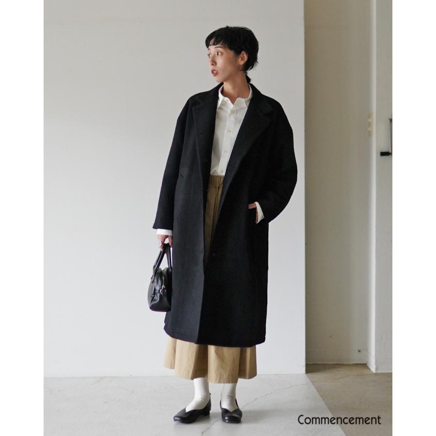 COMMENCEMENT（コメンスメント） コート ウール ロングコート Wool