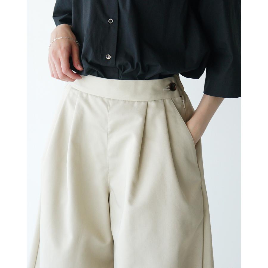 【未使用】コメンスメント　パンツ　コットン　テーパード　日本製 comme-c-053_1.jpg