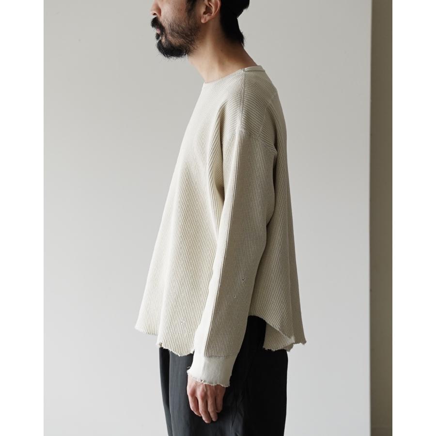 concause（コンコース） カットソー ワッフル ロングスリーブ Tシャツ