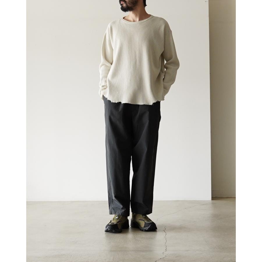 concause（コンコース） カットソー ワッフル ロングスリーブ Tシャツ