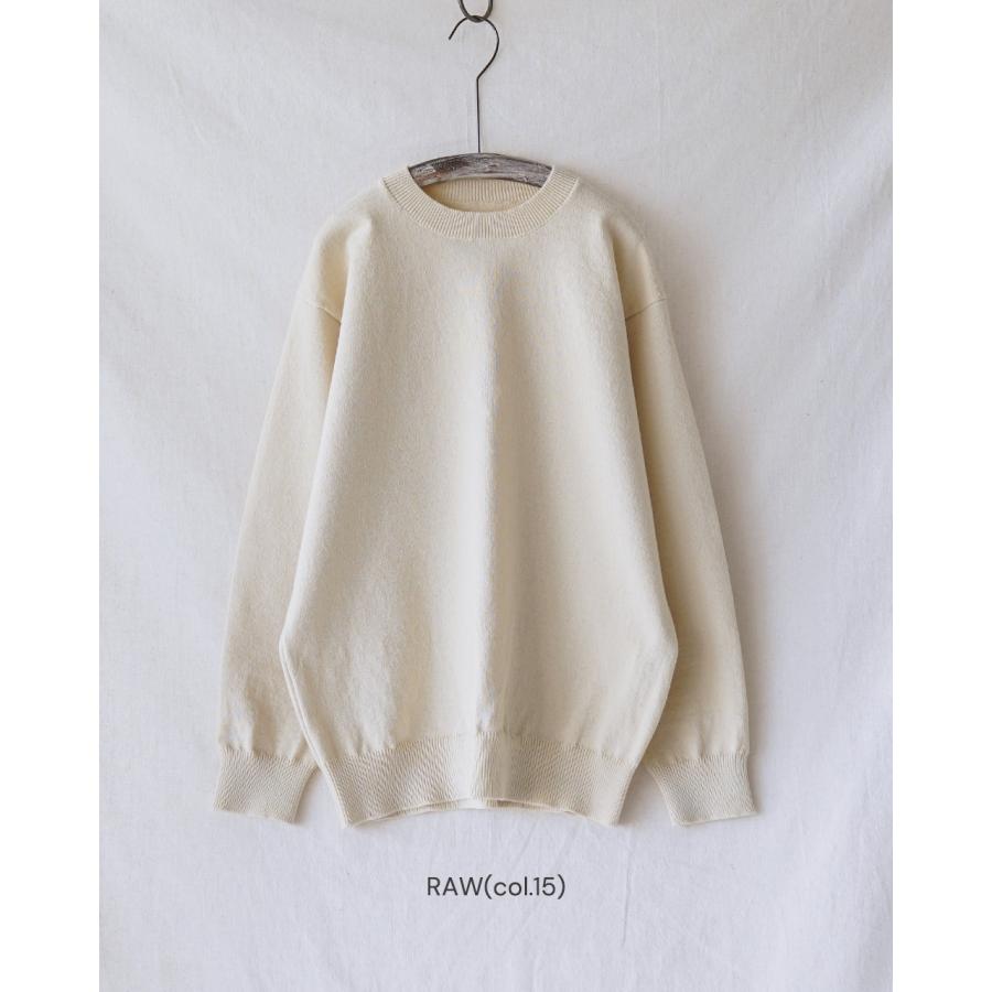 Yonetomi NEW BASIC ヨネトミ Yonetomi ニット リジッド カシミア