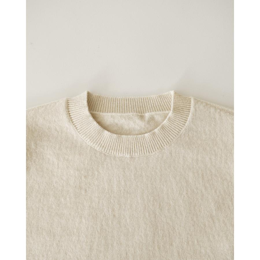 Yonetomi NEW BASIC ヨネトミ Yonetomi ニット リジッド カシミア