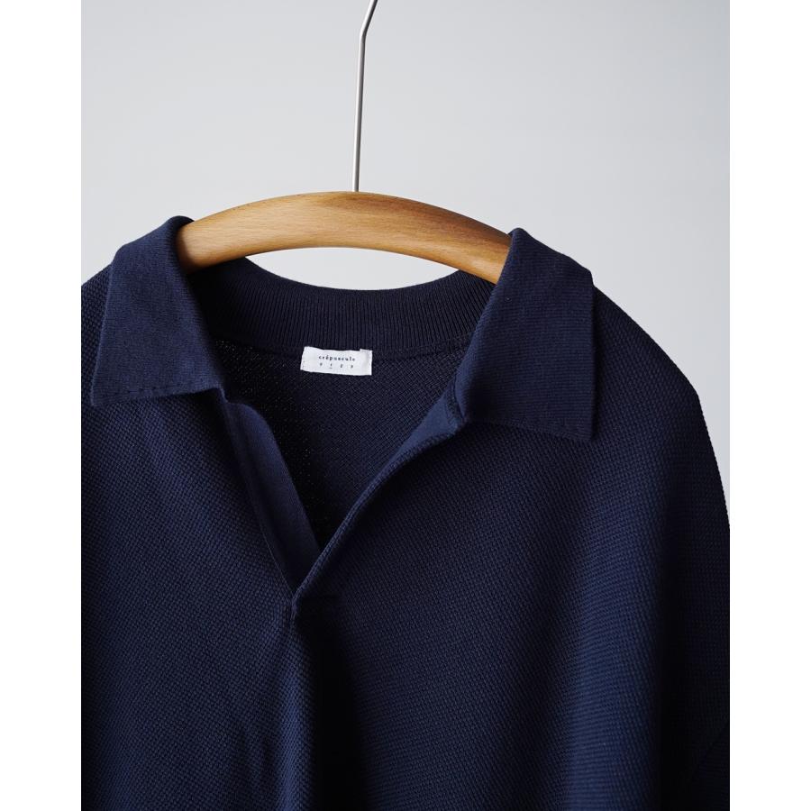 crepuscule（クレプスキュール） 期間限定P15倍 ポロシャツ モス