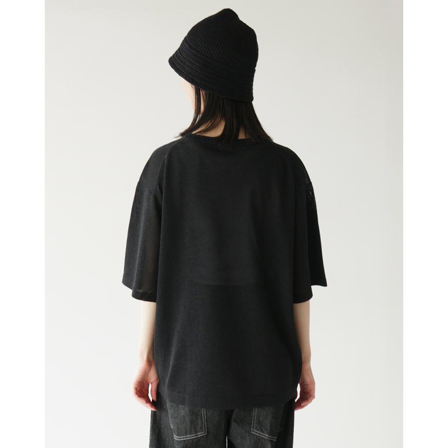 アウトレット！クレプスキュール crepscule Tシャツ 半袖ニット 和紙