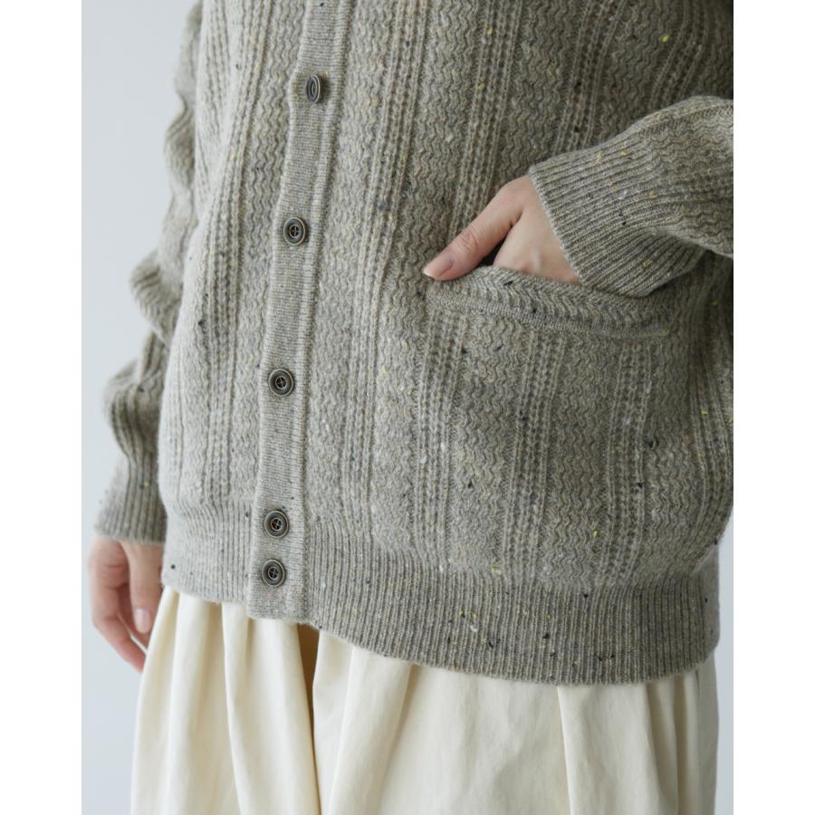 SALE クレプスキュール crepuscule カーディガン リブ パターン ポロ ユニセックス 2024秋冬 Rib Pattern Polo CD 2403-014 SALE クレプスキュール crepuscule カーディガン リブ パターン ポロ ユニセックス 2024秋冬 Rib Pattern Polo CD 2403-014