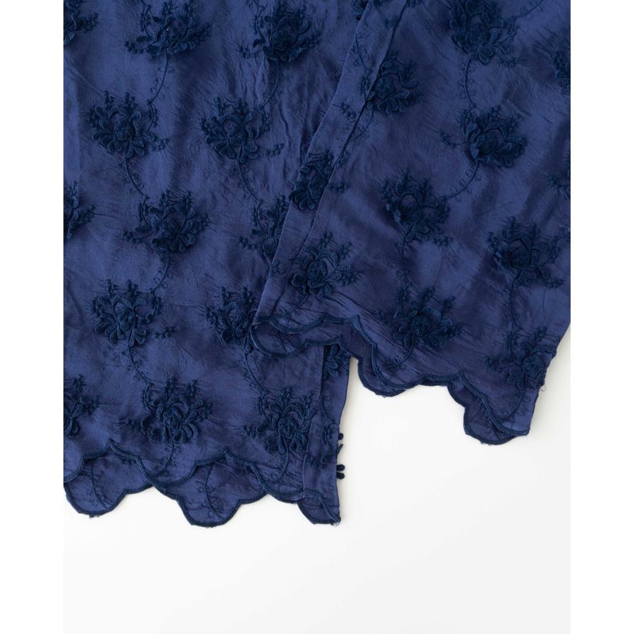 crinkle SALE！クリンクル クリンクル イージーパンツ 3D刺繍 レーヨン