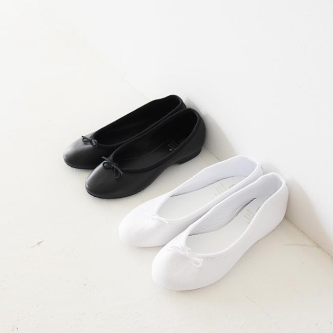 クラウン CROWN レザー バレエ シューズ BOW BALLET リボンモチーフ フラットシューズ レディース シューズ 送料無料