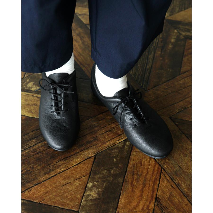 Leather Crown クラウン CROWN フラットシューズ ダンスジャズ DANCE