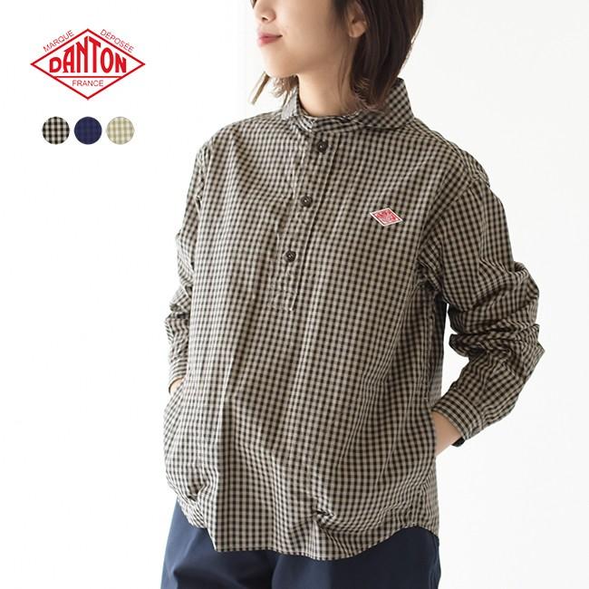 ダントン Danton コットンポプリン ギンガムチェック シャツ レディース Jd 3564pgm 送料無料 Danto Jd 3564pgm Crouka Yahoo 店 通販 Yahoo ショッピング