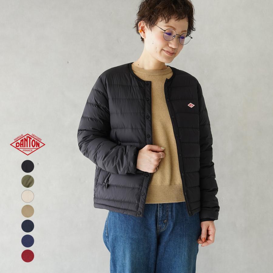 ダントン Danton クルーネック 軽量 インナーダウンジャケット レディース メンズ 21秋冬 Danton Jd 8644 Crouka Yahoo 店 通販 Yahoo ショッピング
