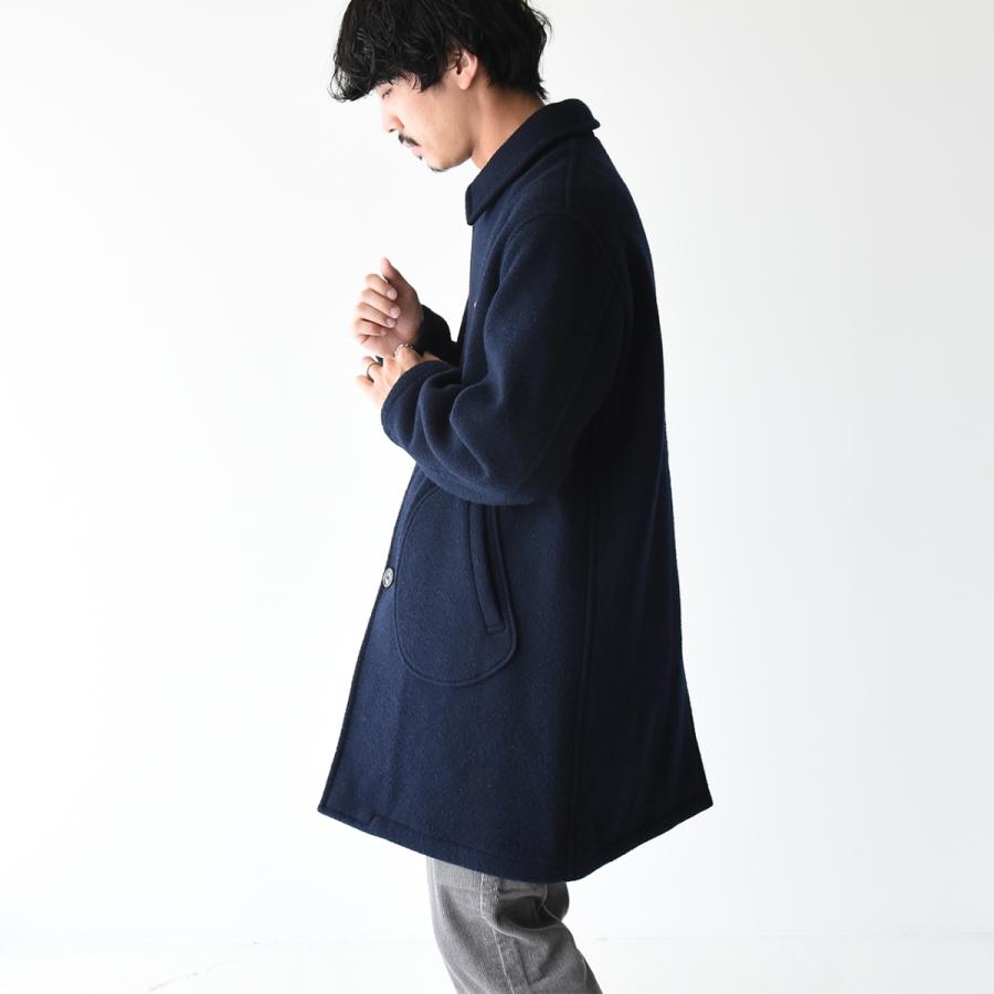ダントン Danton ウールモッサ ステンカラー シングルボタン コート メンズ Jd 06wom 送料無料 Danton Jd 06 Crouka Yahoo 店 通販 Yahoo ショッピング