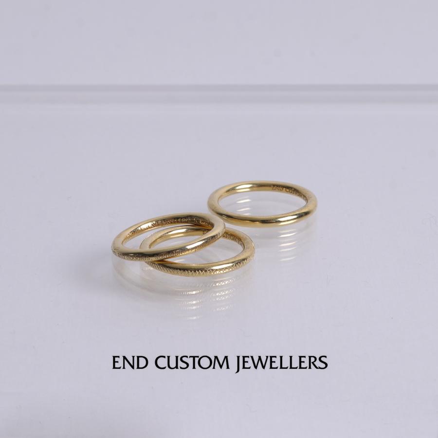 SALE エンドカスタムジュエラーズ END CUSTOM JEWELLERS 3 スタック 