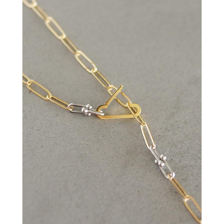 イオ EO ネックレス PCチェーンラリエットネックレス 2WAYロング