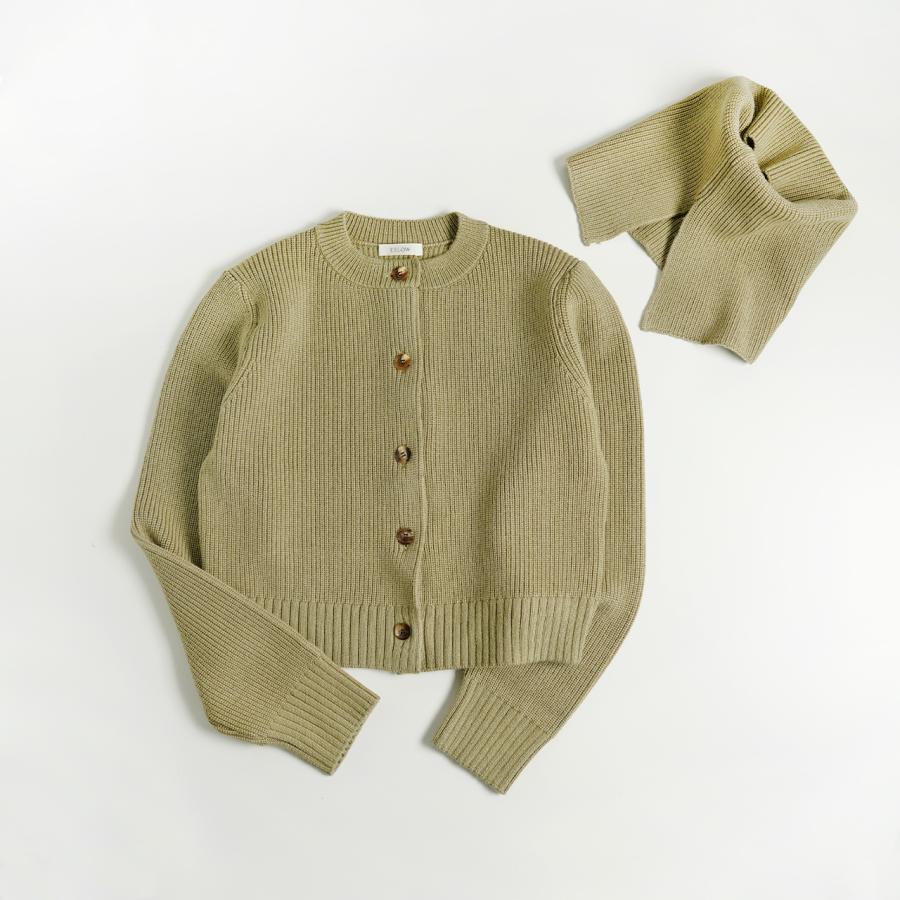 ESLOW エスロー ショート カーディガン SHORT CARDIGAN レディース ES 