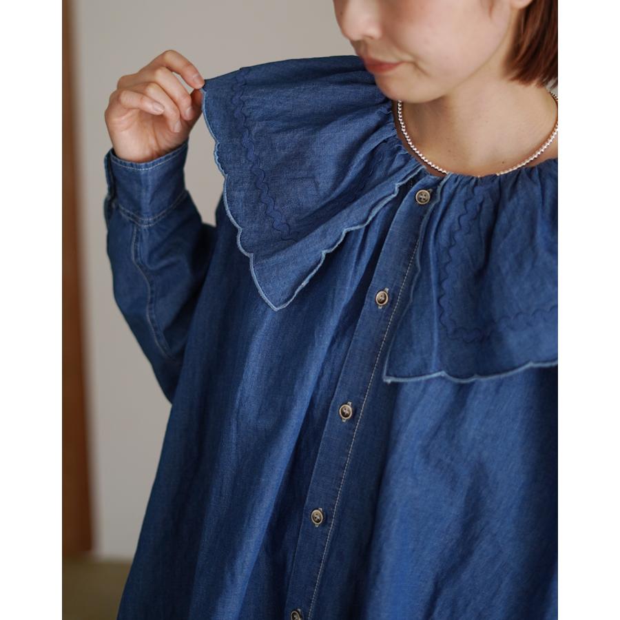 ESTROISLOSE（エストゥロワルーズ） 期間限定P10倍 ブラウス 綿麻 