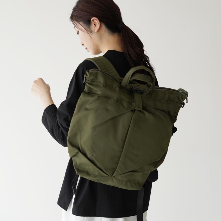 エフシーイー F/CE. リサイクルツイル 3WAY ヘルメットバッグ トート