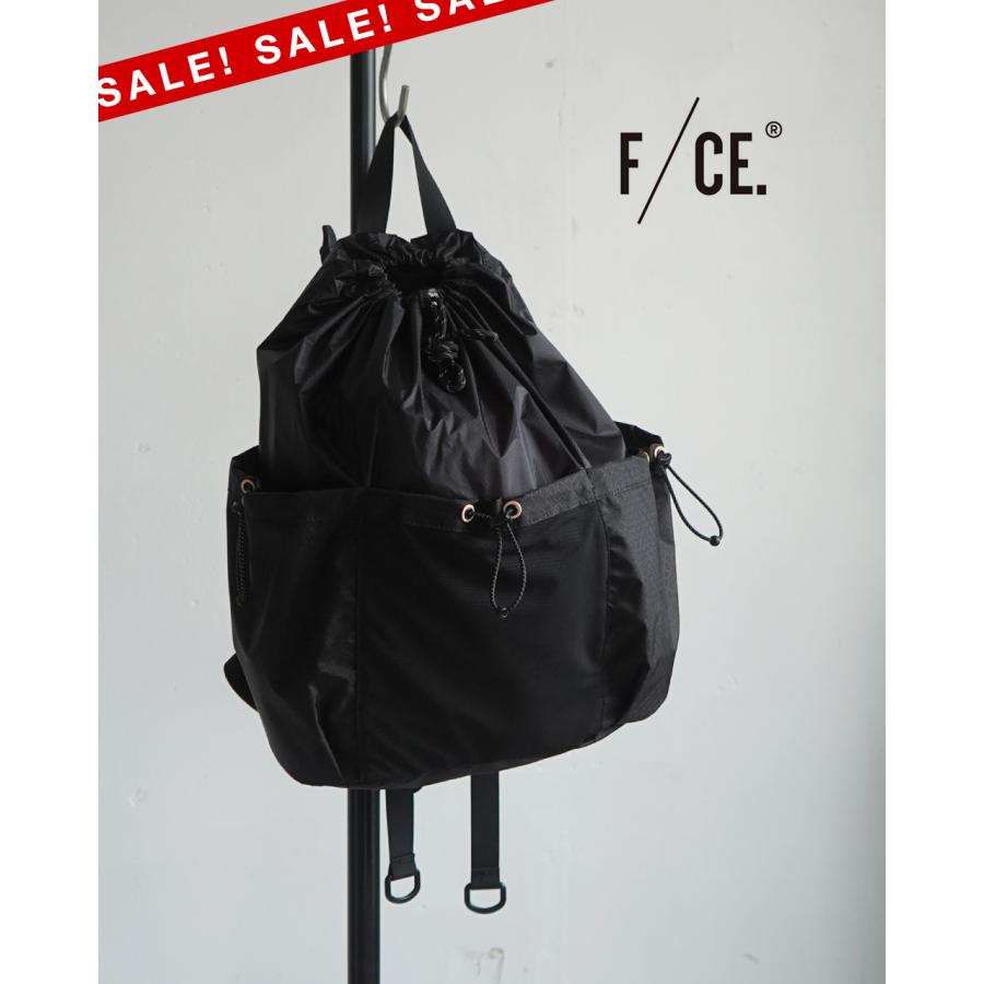 フィクチュール　リュック　バックパック　ナイロン　ブラック　F/CE. フィクチュール リュック バックパック ナイロン ブラック F/CE