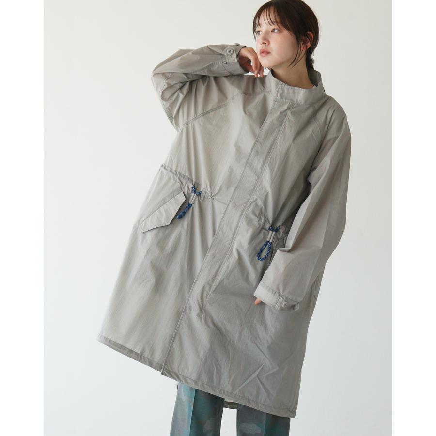 F/CE 2way wrap double breasted コート グレー色 F/CE 2way wrap double breasted コート グレー色