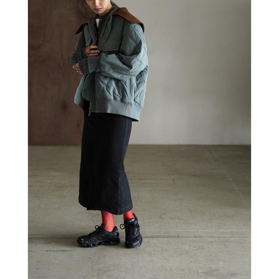 新品正規品【V12/sizeL】フリース　ハイブリッド　キルティングアウター F/CE. エフシーイー キルティングジャケット リップストップ