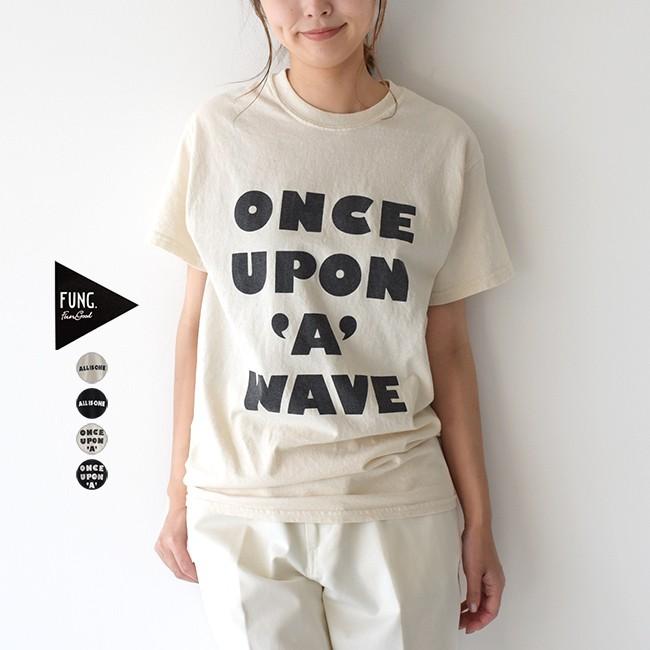 ファング FUNG クルーネック 半袖 プリント Tシャツ all is one once 