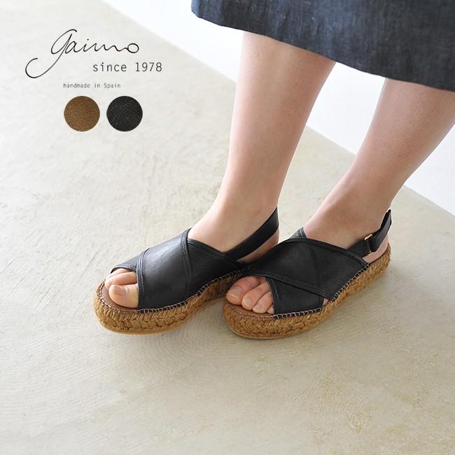ガイモ Gaimo ダブルクロスベルト エスパドリーユ サンダル Quio Prib 送料無料 Gaimo Quio Prib Crouka Yahoo 店 通販 Yahoo ショッピング