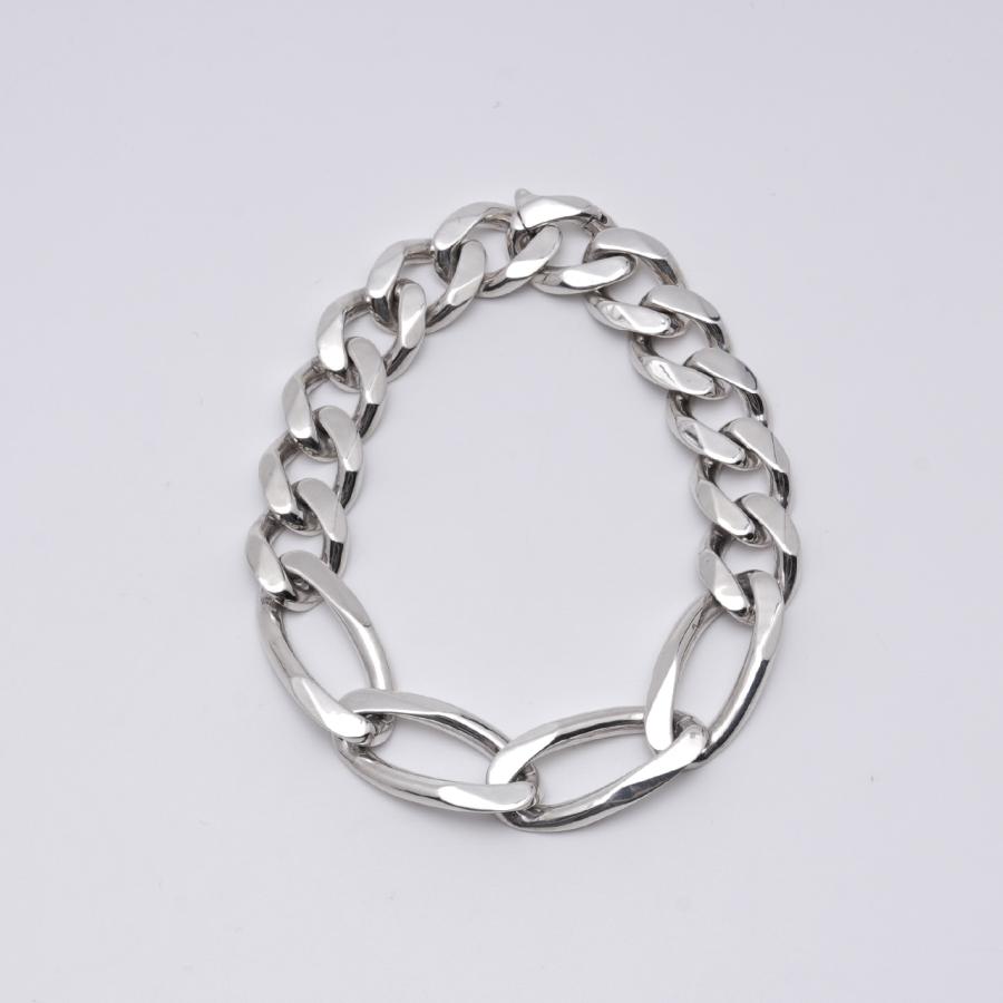 ポイント10倍 ガーデンオブエデン Garden of Eden シームレス カーブ リンク ブレス SEAMLESS CURB LINK BRACE シルバー925 アクセサリー 21AW-SCB06の画像