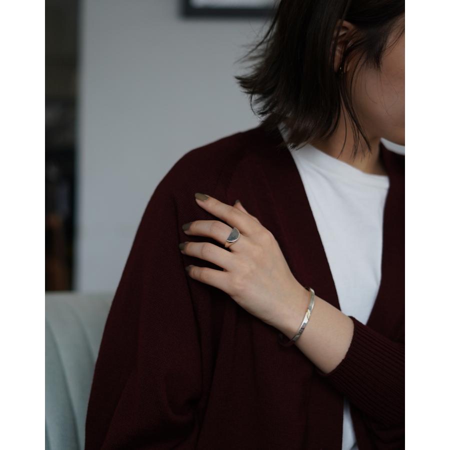 ポイント10倍 ガーデンオブエデン Garden of Eden シグネット ブレイク リング  signet break ring SV&18k (XL) シルバー925 18K ゴールド 23AW020の画像