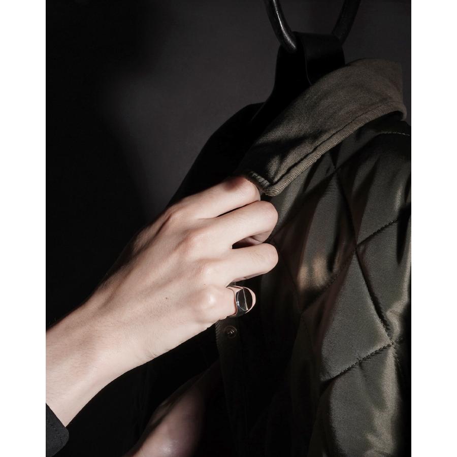 ポイント10倍 ガーデンオブエデン Garden of Eden シグネット ブレイク リング  signet break ring SV&18k (XL) シルバー925 18K ゴールド 23AW020の画像