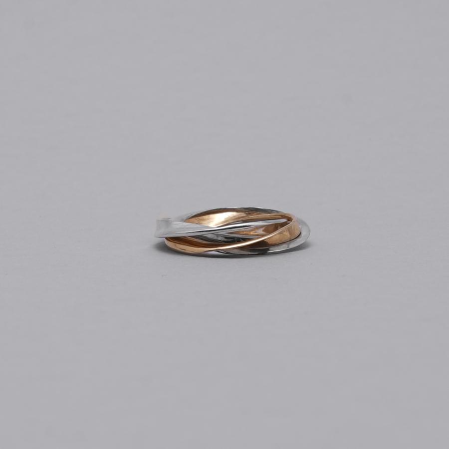 ポイント10倍 ガーデンオブエデン Garden of Eden オーバル ギメル リング OVAL GIMMEL RING 指輪 アクセサリー レディース 23SS038の画像